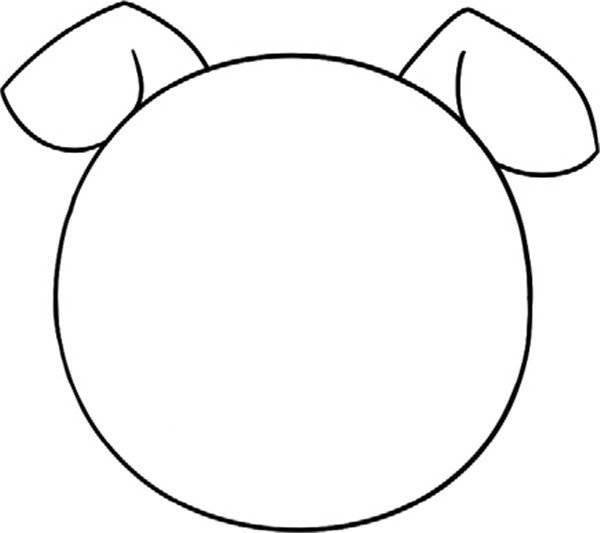 猪耳朵简笔画图片大全 猪耳朵简笔画图片大全彩色