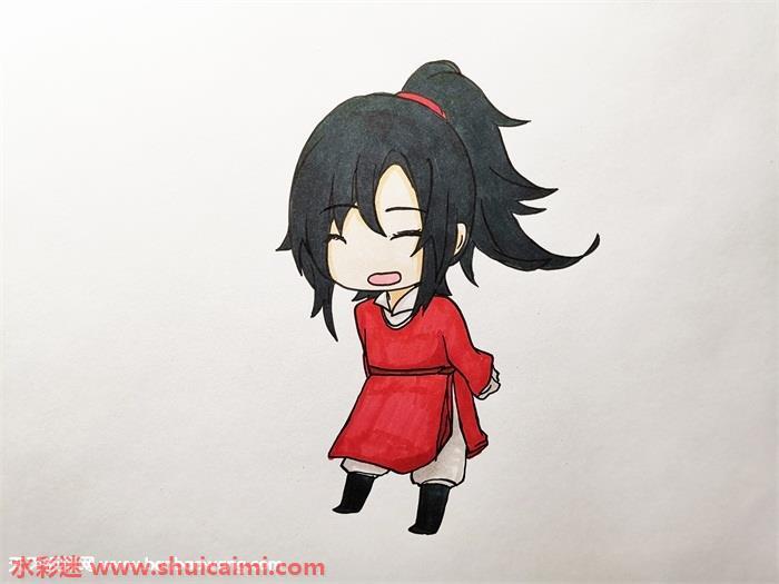 花城q版怎么画 花城q版简笔画简单好看