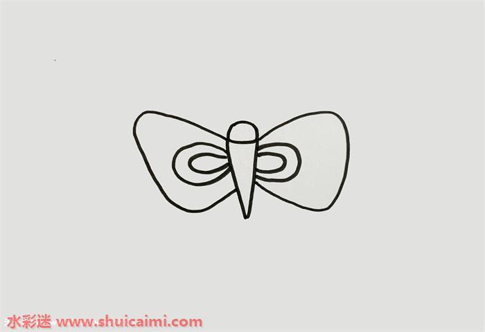 蚕蛾简笔画怎么画图片大全彩色