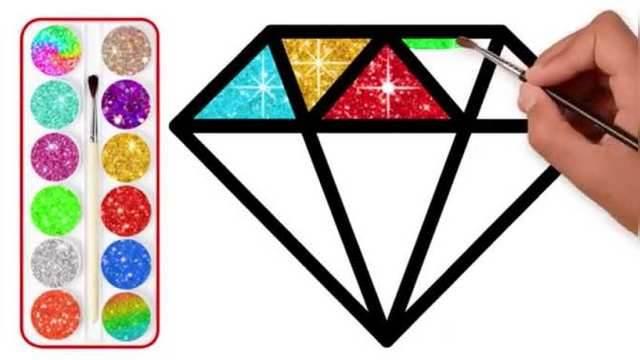 钻石简笔画 钻石简笔画图片大全