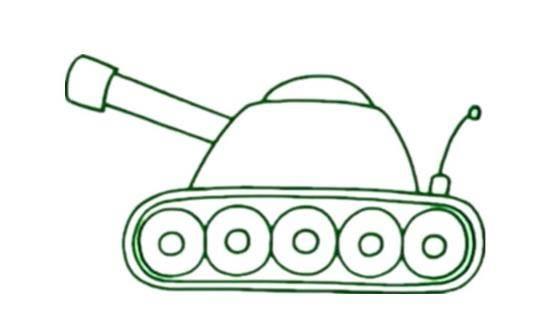 坦克的简笔画 飞机的简笔画