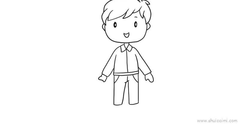 拿信封儿童画怎么画 拿信封简笔画简单