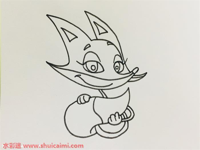 狐狸怎么画 狐狸简笔画画法