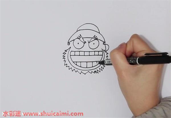 张飞怎么画 张飞简笔画简单易画彩色