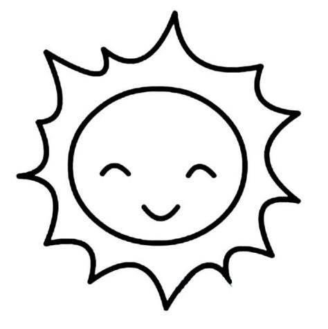 太阳图片简笔画 太阳图片简笔画彩色