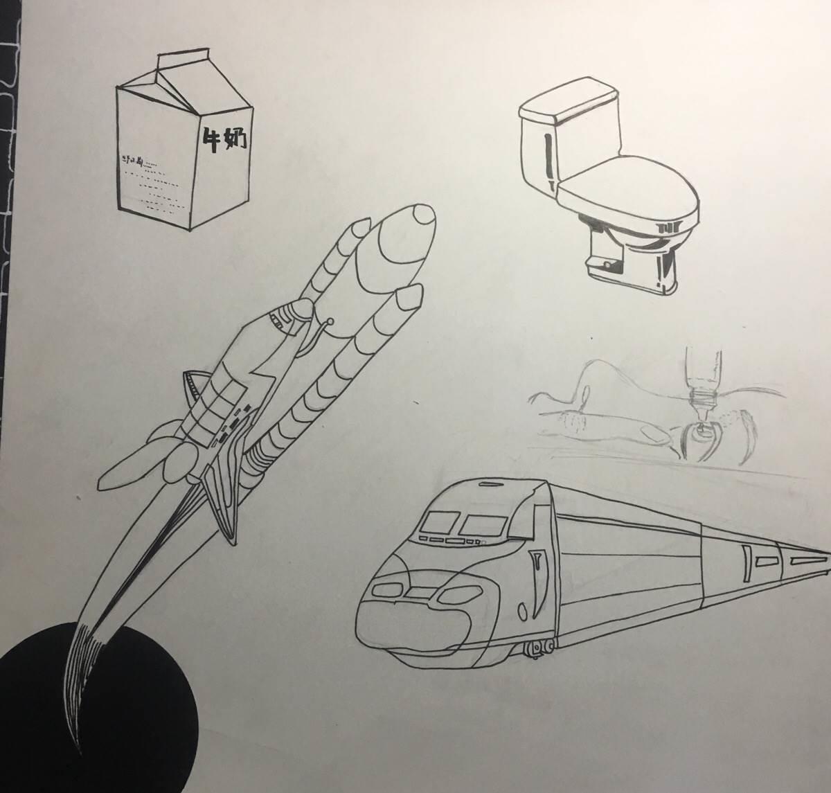 透视工具图片简笔画 透视工具图片简笔画可爱
