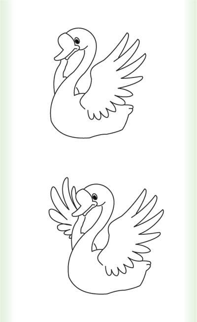 大白鹅简笔画图片大全 大白鹅简笔画图片大全可爱图片