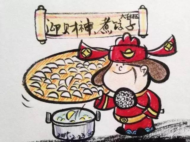 初六送穷鬼简笔画怎么画 初六送穷鬼简笔画怎么画图片