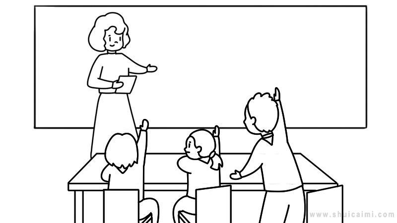 教师节简笔画怎么画 教师节简笔画图片