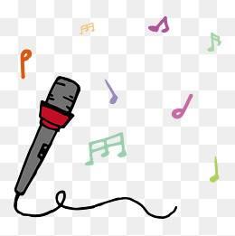 麦克风简笔画 麦克风简笔画彩色