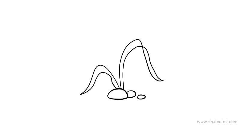 枯草儿童画怎么画 枯草简笔画图片