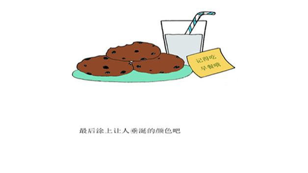早餐的简笔画怎么画 早餐简笔画好看