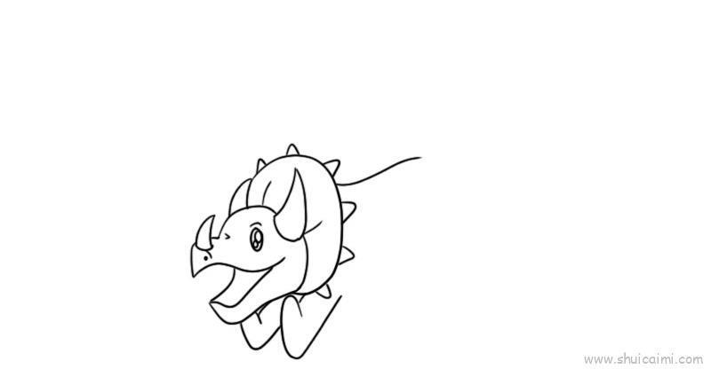 恐龙世界教程儿童画怎么画 恐龙世界教程简笔画简单