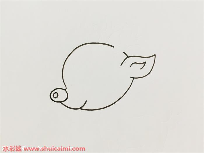 小梅花鹿怎么画 小梅花鹿简笔画步骤