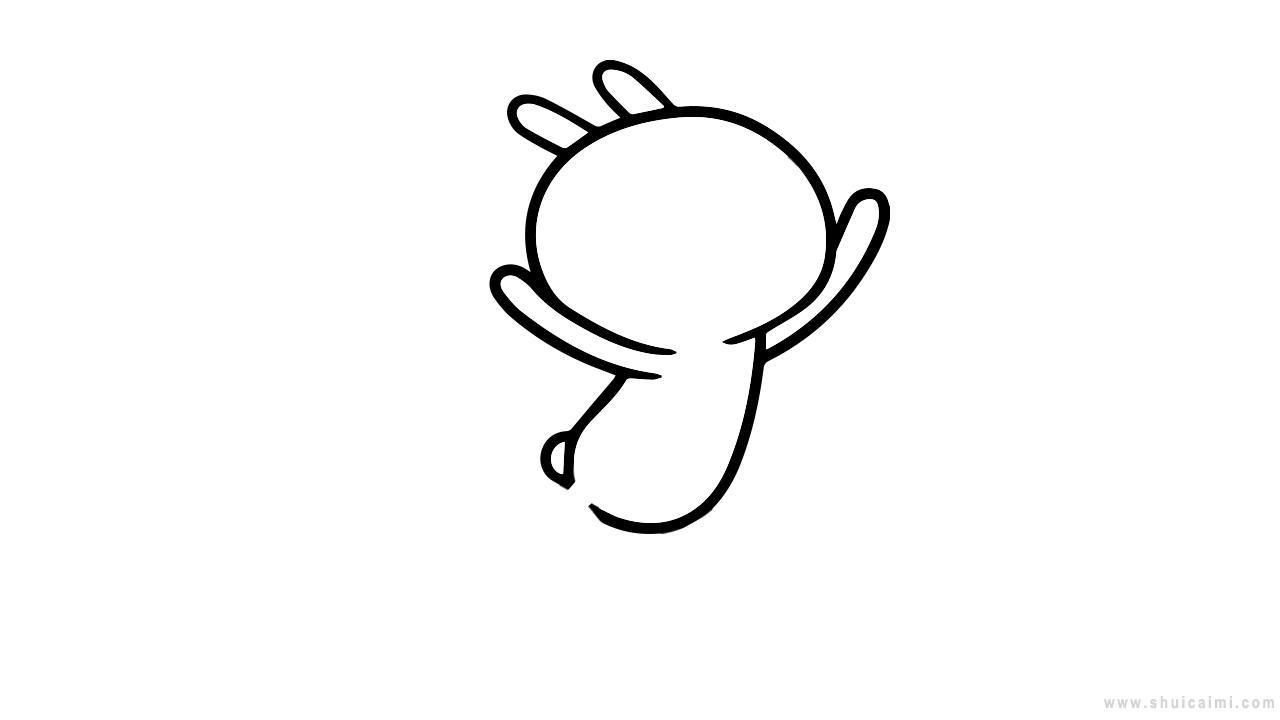 兔斯基简笔画怎么画 兔斯基简笔画好看