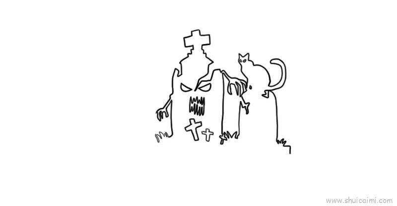 石碑儿童画怎么画 石碑简笔画简单又好看