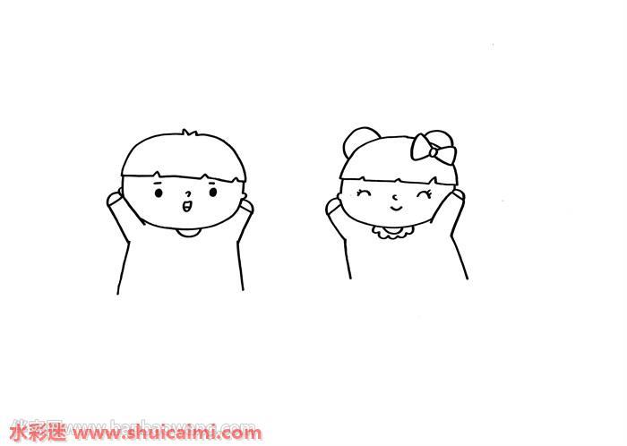 儿童七夕节怎么画 儿童七夕节简笔画画法