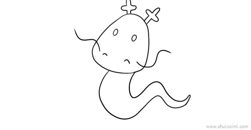 龙儿童画怎么画 龙简笔画简单