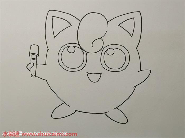 胖丁怎么画 胖丁简笔画步骤图