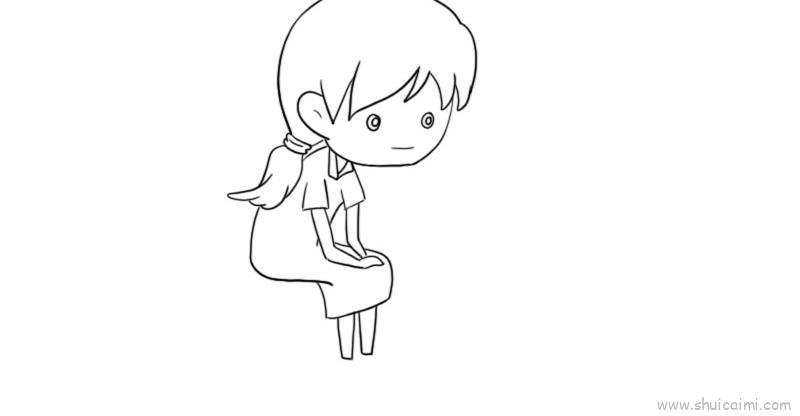 给母亲洗脚儿童画怎么画 给母亲洗脚简笔画画法