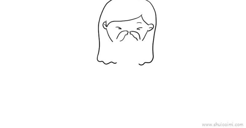 预防感冒儿童画怎么画 预防感冒简笔画图片大全