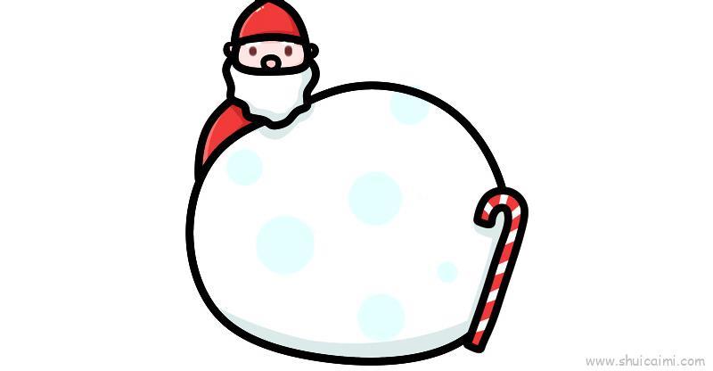 圣诞节边框儿童画怎么画 圣诞节边框简笔画好看