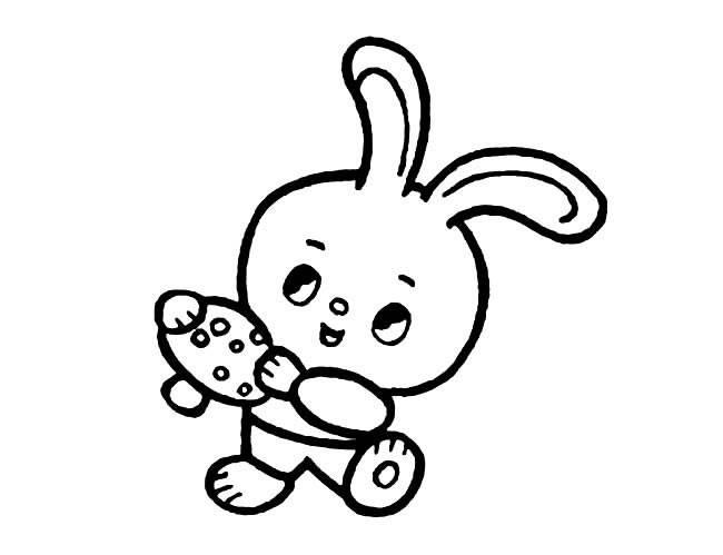兔子的简笔画图片大全 兔子的简笔画图片大全大图