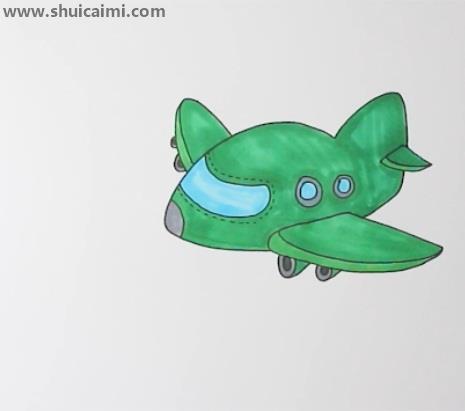 战斗机简笔画怎么画 战斗机简笔画简单又好看