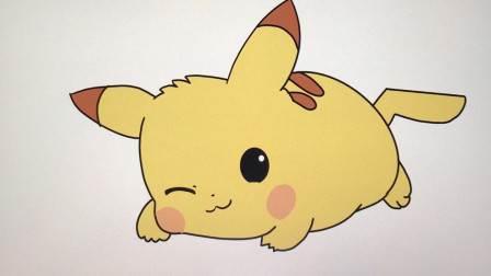 简笔画皮卡丘 简笔画皮卡丘最萌简单