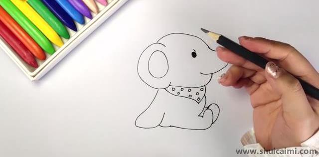 怎么画简笔画大象？可爱的大象简笔画教程分享
