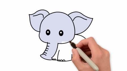 大象简笔画 大象简笔画儿童简笔画