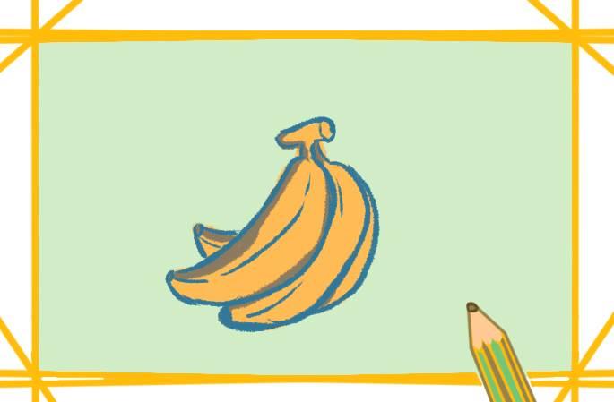 香蕉图片简笔画 香蕉图片简笔画儿童画