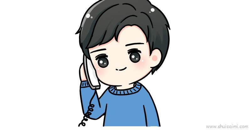 世界电信和信息社会日儿童画怎么画 世界电信和信息社会日简笔画图片