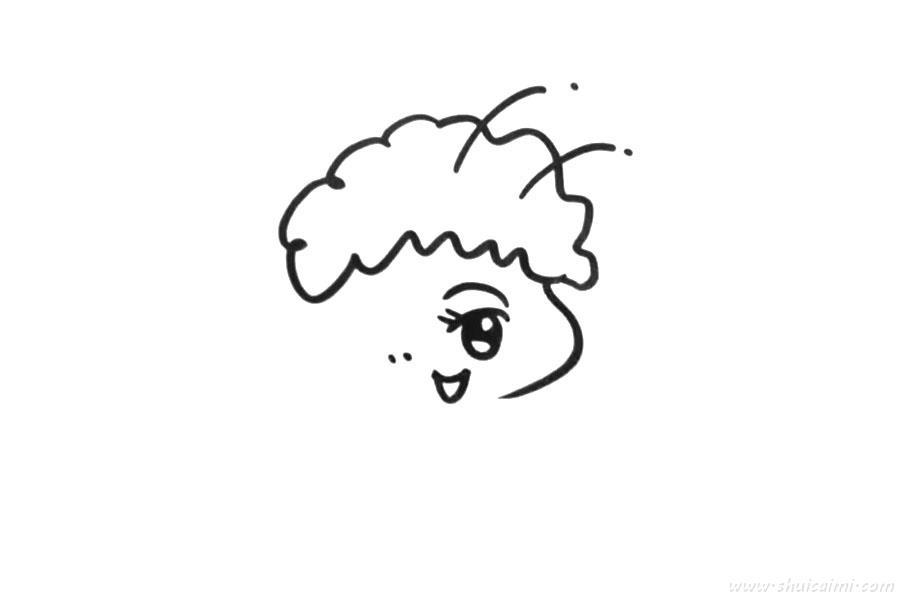 天使宝宝怎么画 天使宝宝简笔画图片带颜色