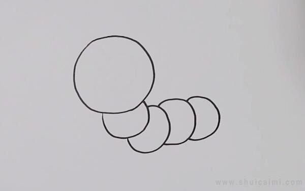毛毛虫简笔画怎么画 毛毛虫简笔画简单