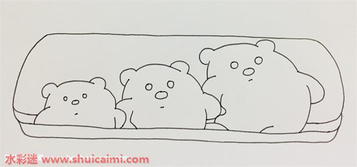 文具盒怎么画 文具盒简笔画画法