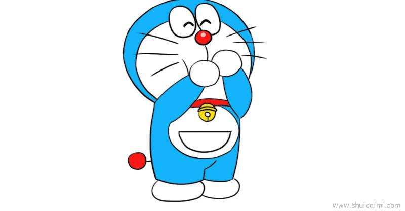 叮当猫儿童画怎么画 叮当猫简笔画简单又好看