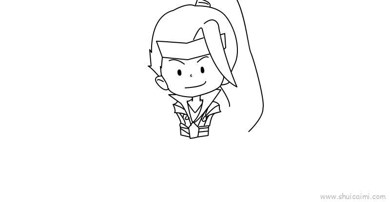 韩信儿童画怎么画 韩信简笔画好看