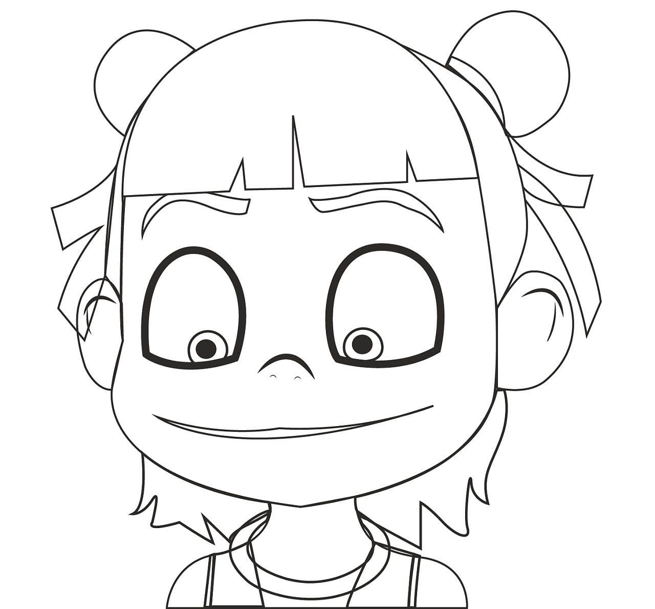 哪吒简笔画 哪吒简笔画图片彩色