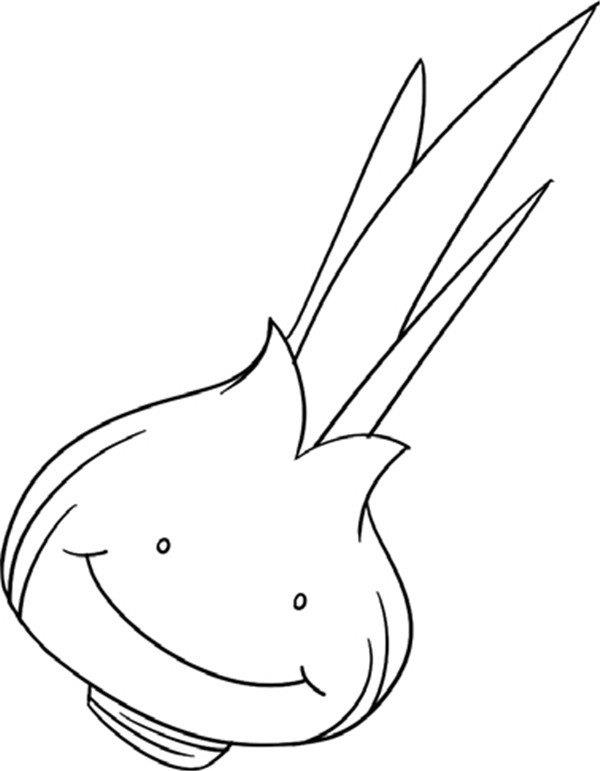 辛辣的蒜简笔画怎么画 辛辣的蒜简笔画简单又好看