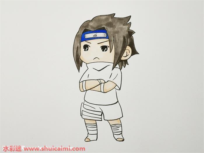 佐助怎么画 佐助简笔画画法
