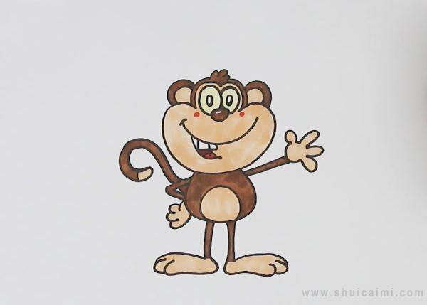 猴子简笔画怎么画 猴子简笔画简单又好看