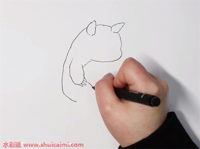 龙猫小月怎么画 龙猫小月简笔画简单彩色