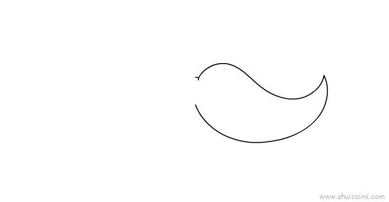 卡通胡须简笔画绘画教程步骤