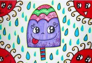 夏季简笔画图片大全 夏季简笔画图片大全集彩色