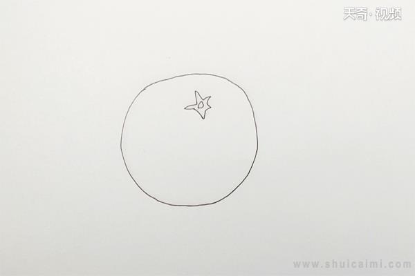 橘子简笔画怎么画 橘子简笔画简单