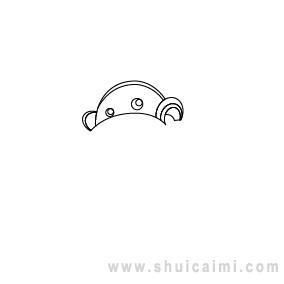 猴子彩色简笔画怎么画 猴子彩色简笔画画法
