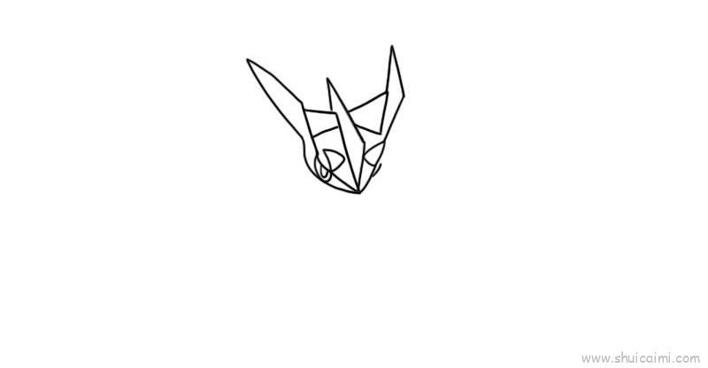 甲贺忍者蛙儿童画怎么画 甲贺忍者蛙简笔画画法