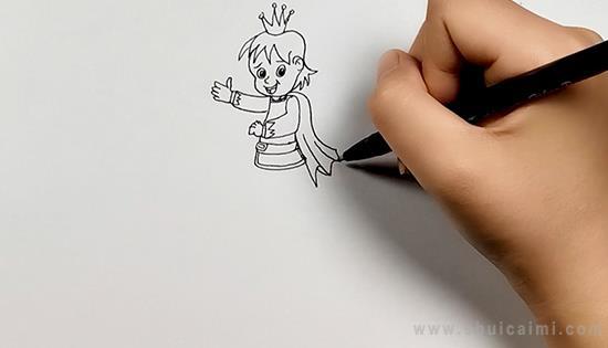 白马王子简笔画怎么画 白马王子简笔画简单又好看