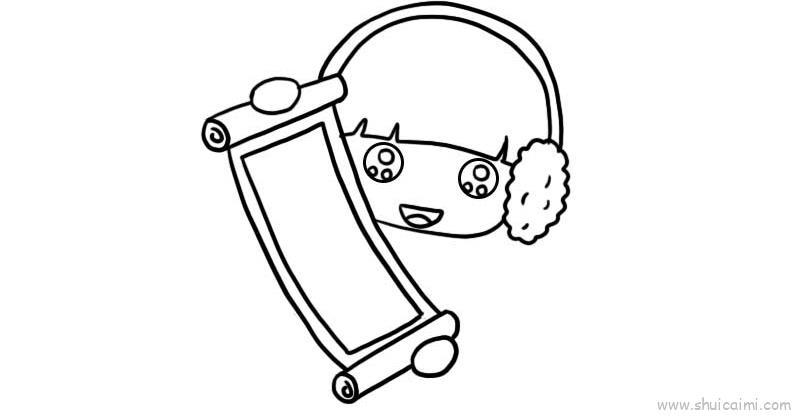 新年快乐儿童画怎么画 新年快乐简笔画顺序
